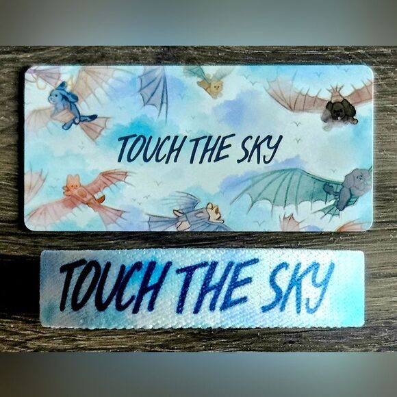ZOX "TOUCH THE SKY" #741 ZoxBox 15 Da Vinci NEW MEDIUM collectible wristband - Picture 3 of 10